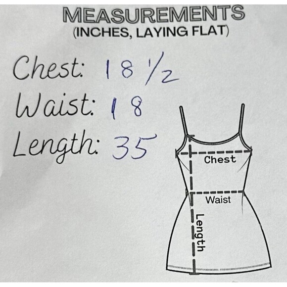 Noa Noa Slip Dress Womens Sz M Blue Sleeveless Spaghetti Strap Feminine Romantic - Picture 12 of 13